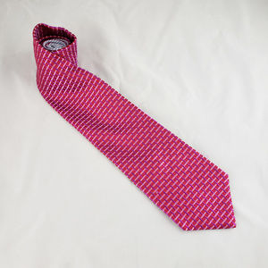 TOMMY HILFIGER Geometric 100% Silk Neck Tie